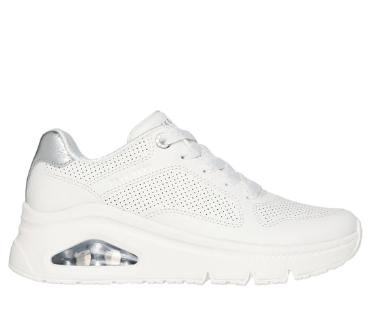 Skechers Sneakers dama UNO ICON IDOLIZED AIR 177767 WHITE ID4895-WHT