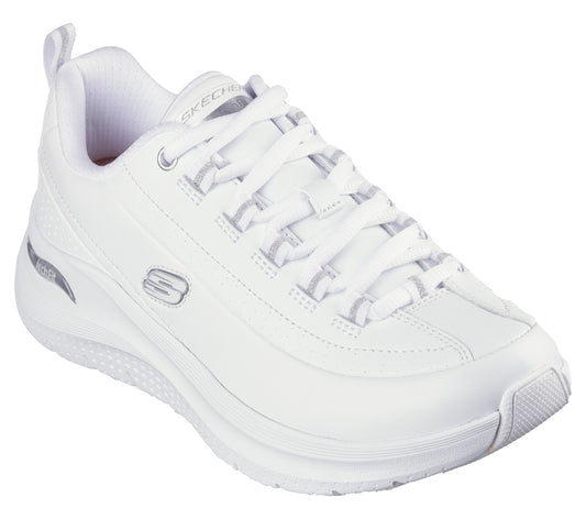 Skechers Pantofi dama sport ARCH FIT 2.0 STAR BOUND 150061 WHITE/SILVER ID4896-WSL
