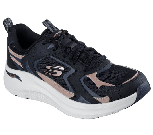 Skechers Pantofi dama sport ARCH FIT 2.0 VINTAGE LUXE 150332 BKRG BLACK/ROSE/GOLD ID4897-BKRG