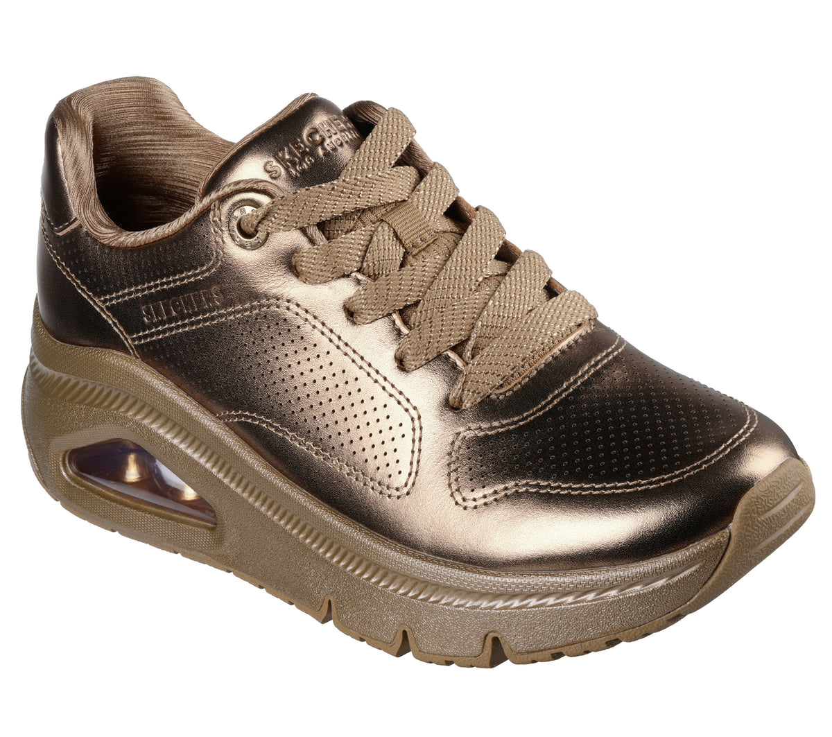 Skechers Sneakers dama UNO ICON LUSTROUS AIR 177768 BRONZE ID4905-BRZ