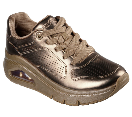Skechers Sneakers dama UNO ICON LUSTROUS AIR 177768 BRONZE ID4905-BRZ