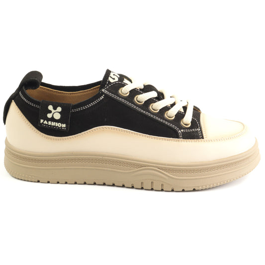 Feeling Pantofi dama sport piele naturala 6675 BLACK ID4910-BLK
