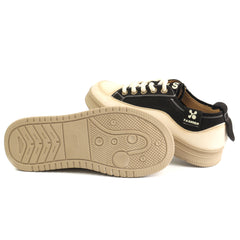Feeling Pantofi dama sport piele naturala 6675 BLACK ID4910-BLK