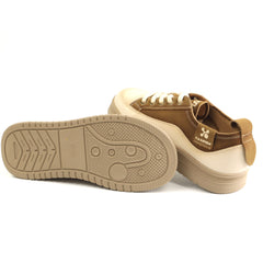 Feeling Pantofi dama sport piele naturala 6675 BROWN ID4910-BRN