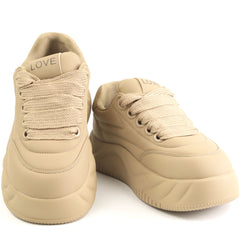 Feeling Pantofi dama sport 9927 BEIGE ID4911-BEIGE