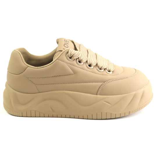 Feeling Pantofi dama sport 9927 BEIGE ID4911-BEIGE