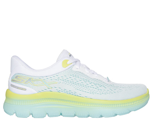 Skechers Pantofi dama sport SUMMITS PLUS LIGHT SPEED 150612 WHITE/MULTICOLOR ID4912-WMLT