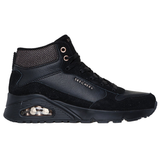Skechers Ghete dama UNO STACRE SHINE 177181 BBK ID4915-BBK