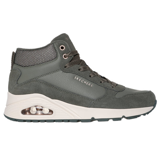 Skechers Ghete dama UNO STACRE SHINE 177181 OLIVE ID4915-OLV