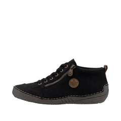 Rieker Ghete dama 52514 00 negru nubuk ID4917-NGN