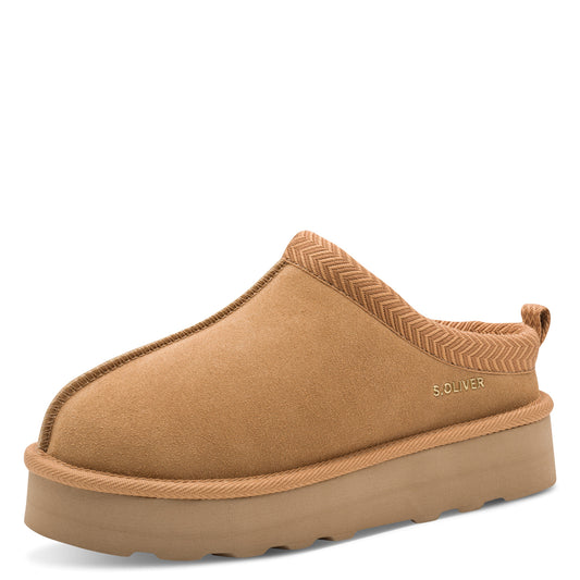 s.Oliver Saboti dama stil UGG 5 27104 43 cognac ID4919-CGN