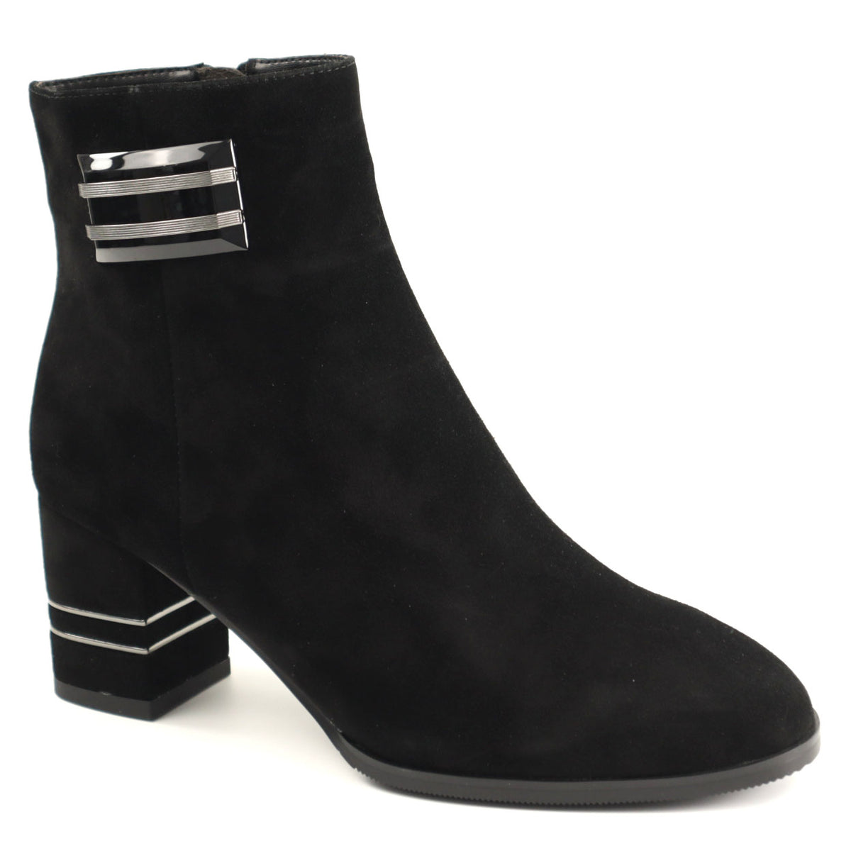 Epica Ghete dama K3K370008 01 I negru velur ID4922-NGV