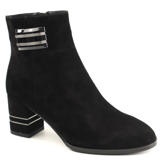 Epica Ghete dama K3K370008 01 I negru velur ID4922-NGV