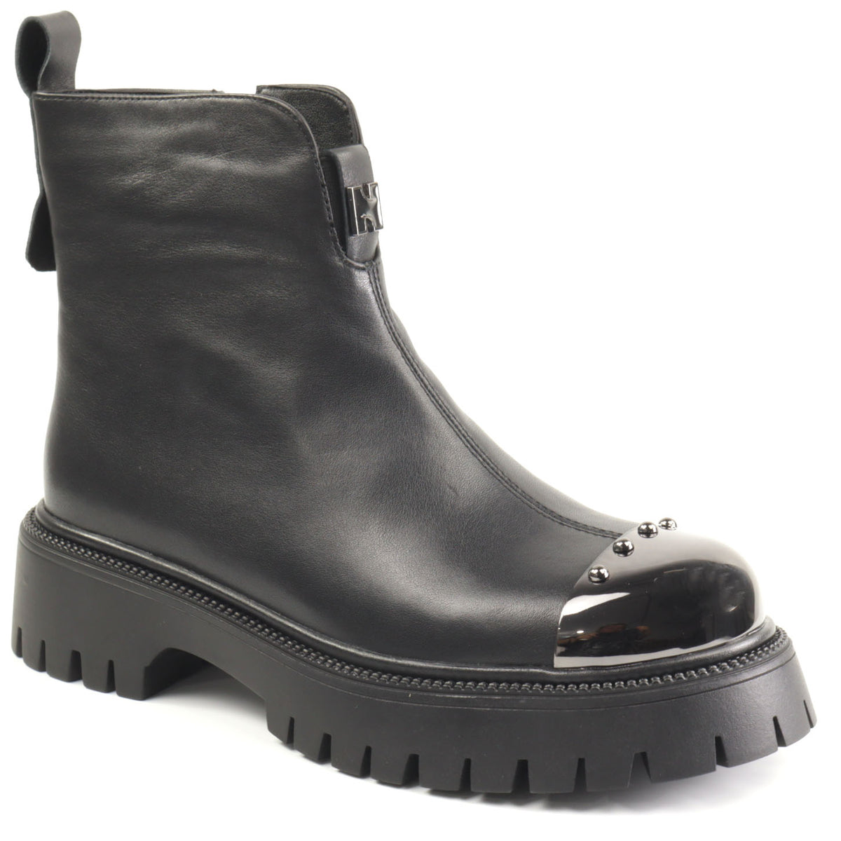 Feeling Ghete dama piele naturala  ZPF4719 Q2328 BLACK ID4929-BLK