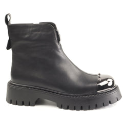 Feeling Ghete dama piele naturala  ZPF4719 Q2328 BLACK ID4929-BLK