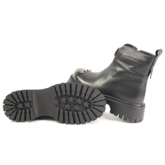 Feeling Ghete dama piele naturala  ZPF4719 Q2328 BLACK ID4929-BLK