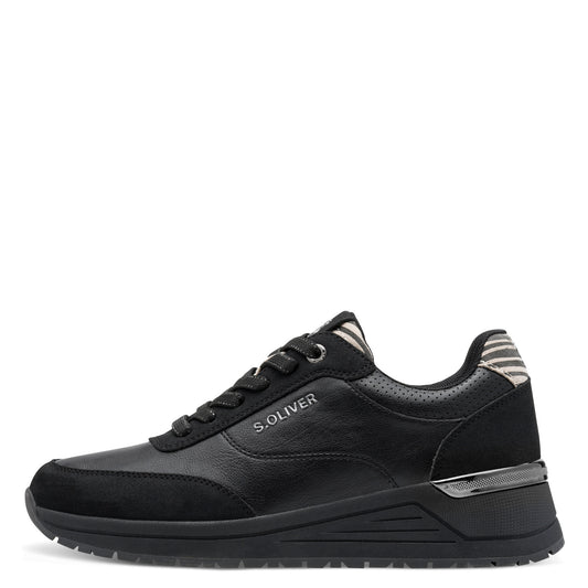 s.Oliver Sneakers dama 5 23613 45 BLACK/COMBINATION ID4939-BKCOMB