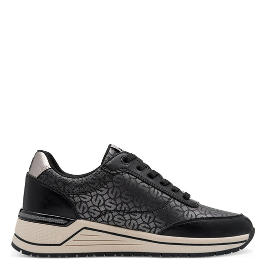 s.Oliver Sneakers dama 5 23613 45 BLACK/PEWTER ID4939-BLKPEW