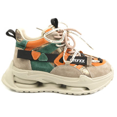 GRYXX Ghete dama 3O36889B 97 Z bej multicolor ID4957-BEJMLT