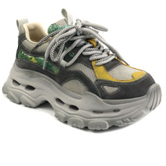 GRYXX Pantofi dama 3OY2923 1B H1 I GRAY/MULTICOLOR ID4959-GYMT