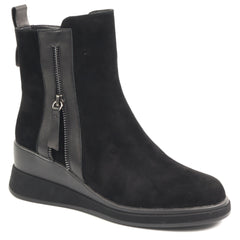 Fiore Fino Ghete dama 2601277 negru velur ID4964-NGV