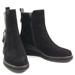 Fiore Fino Ghete dama 2601277 negru velur ID4964-NGV