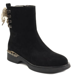 Fiore Fino Ghete dama 2601280 negru velur ID4965-NGV