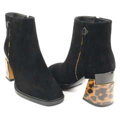 Fiore Fino Ghete dama 260206 negru velur ID4966-NGV