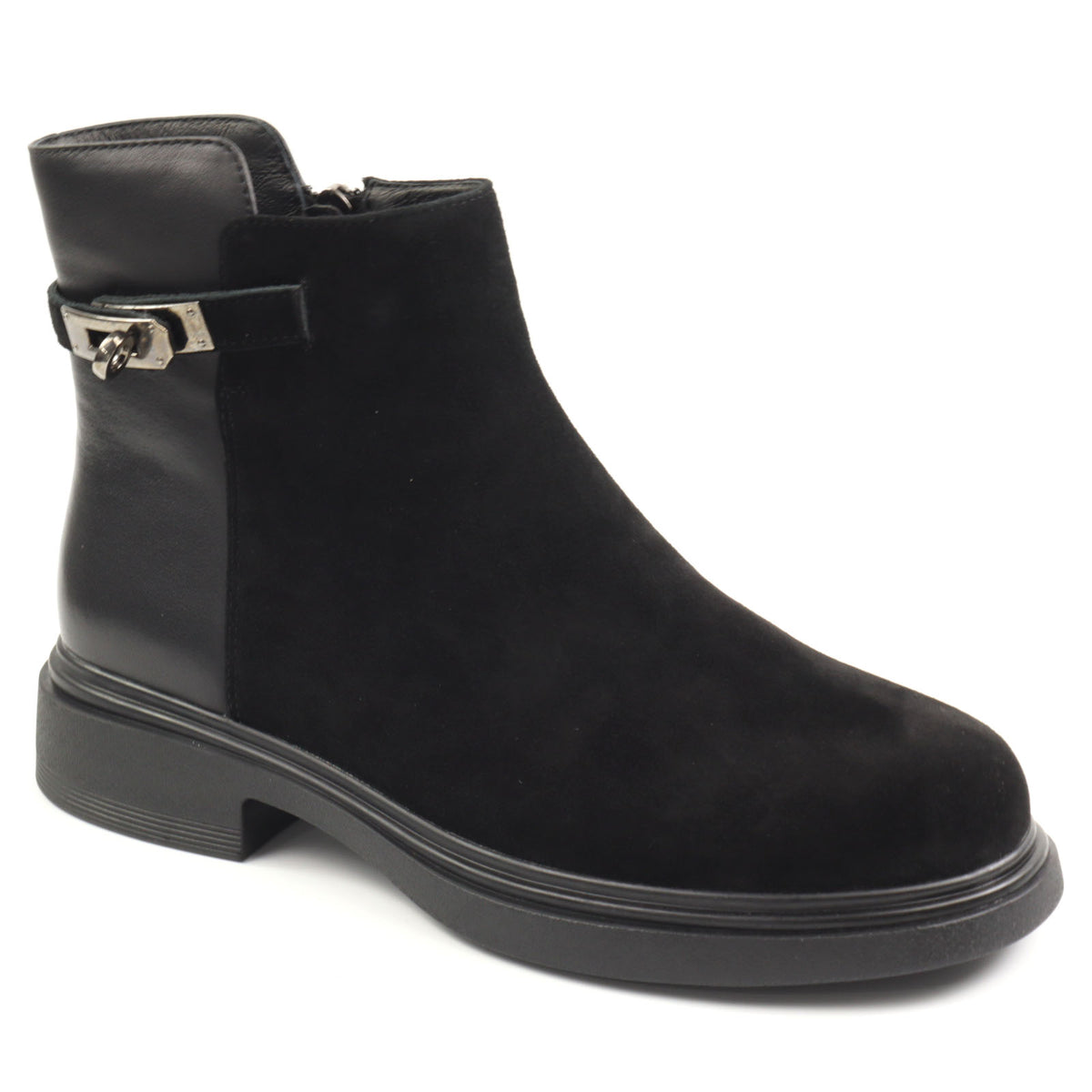 Fiore Fino Ghete dama 260222 negru ID4967-NG