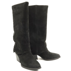 Anna Viotti Cizme ciocate dama D115 SHN2380 32R BLACK ID4971-BLK