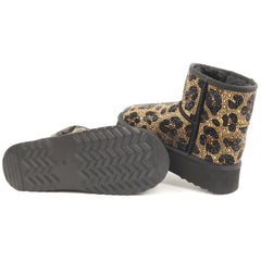 Alma En Pena Ghete dama stil UGG I251437 BLACK/LEOPARD ID4973-BKLEO