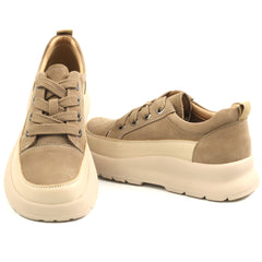 Formazione Pantofi dama 70108 2 kaki nubuk ID4981-KAKIN