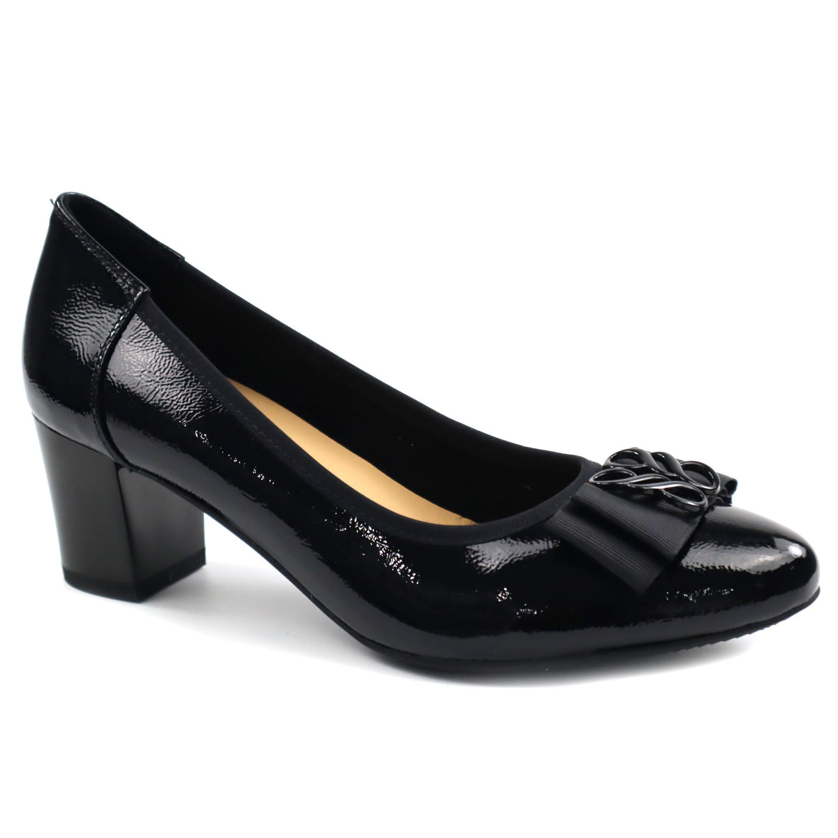 Karisma Pantofi dama JIJI50051D 01 L negru lac ID4985-NGL