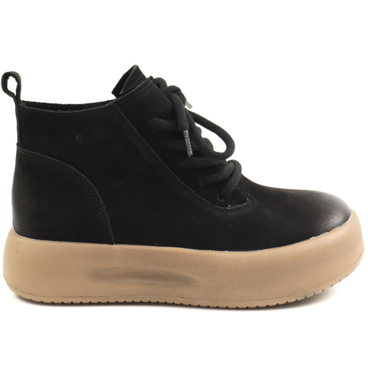 Feeling Ghete dama piele naturala 151 BLACK ID4994-BLK