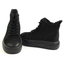 Feeling Ghete dama piele naturala 151(86683) BLACK ID4994-BLK