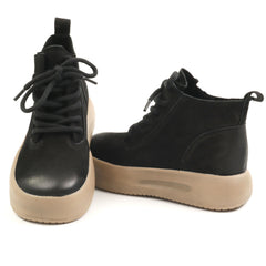 Feeling Ghete dama piele naturala 151(86683) BLACK ID4994-BLK