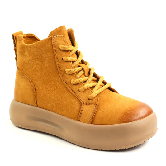 Feeling Ghete dama piele naturala 151(86683) camel ID4994-CML