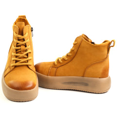 Feeling Ghete dama piele naturala 151(86683) camel ID4994-CML