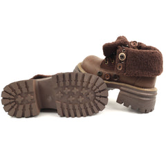 Feeling Ghete dama piele naturala 8808 BROWN ID4996-BRN