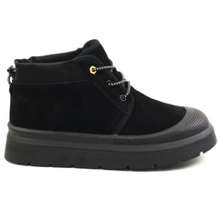 Feeling Ghete dama piele naturala UG 1 BLACK ID5003-BLK