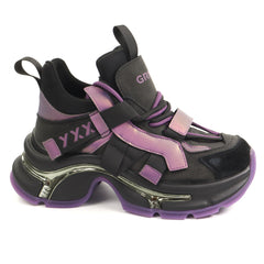 GRYXX Pantofi dama 6LMQ70008B F8 Z negru+multicolor ID5024-NG.MCL