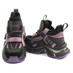 GRYXX Pantofi dama 6LMQ70008B F8 Z negru+multicolor ID5024-NG.MCL