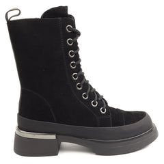 Anna Viotti Ghete dama D107 PH3168 Z38464 negru velur ID5045-NGV