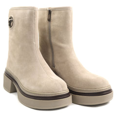 Anna Viotti Ghete dama D106 F9998 C8101 bej velur ID5048-BJV