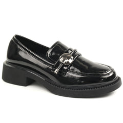 Anna Viotti Pantofi dama D106 F10728B T 4623 negru lac ID5051-NGL