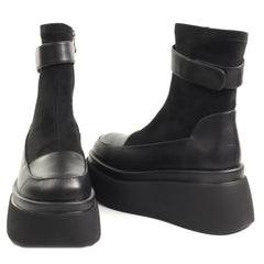 Anna Viotti Ghete dama D106 F8365 C5966 negru velur ID5052-NGV