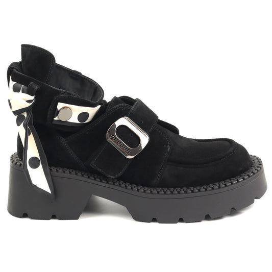 Epica Pantofi dama 8VTC274 X9187 01 I negru velur ID5063-NGV