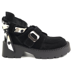 Epica Pantofi dama 8VTC274 X9187 01 I negru velur ID5063-NGV