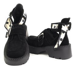 Epica Pantofi dama 8VTC274 X9187 01 I negru velur ID5063-NGV