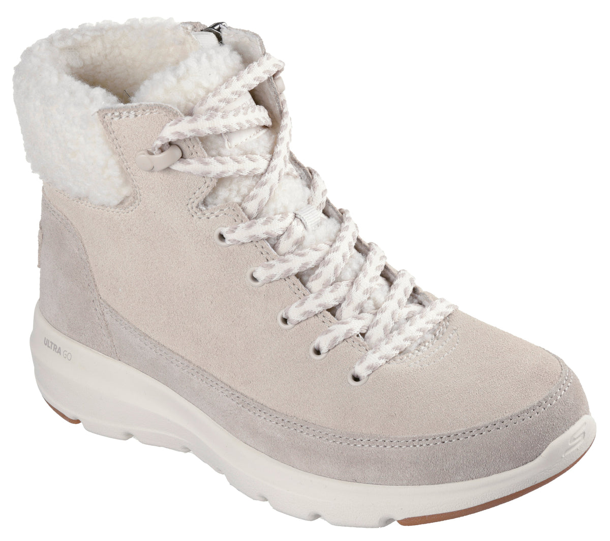 Skechers Ghete dama GLACIAL ULTRA  AUTUMN DAYS 144206 TAUPE ID5072-TPE
